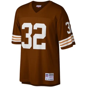 Jim brown cleveland browns mitchell ness big tall 1963 retired player replica jersey Brown 3XB