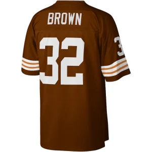 Jim brown cleveland browns mitchell ness legacy replica jersey Brown L
