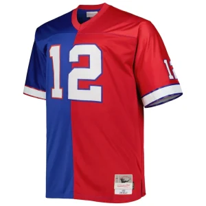 Jim kelly buffalo bills mitchell ness big tall split legacy retired player replica jersey Royalred 3XB
