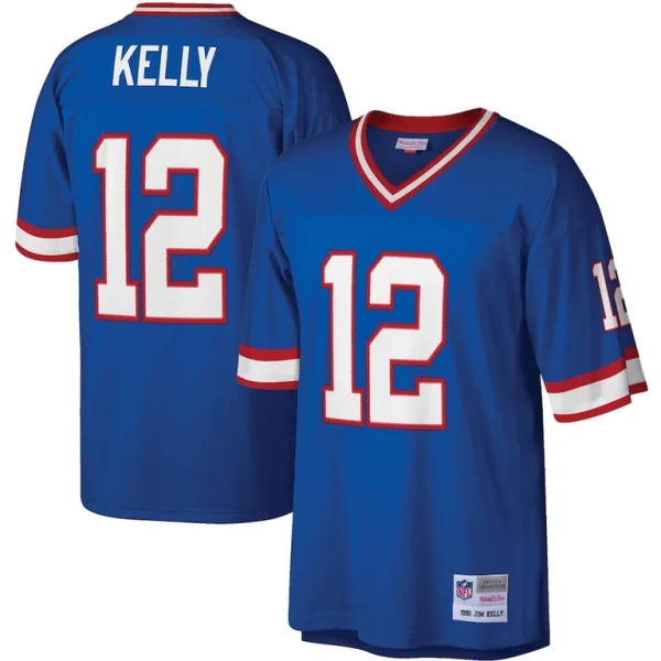 Jim kelly buffalo bills mitchell ness legacy replica jersey Royal