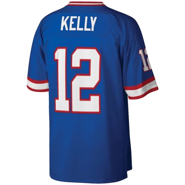 Jim kelly buffalo bills mitchell ness legacy replica jersey Royal L