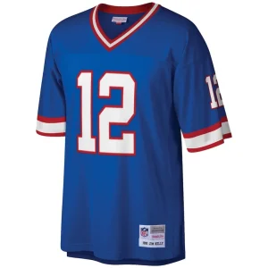 Jim kelly buffalo bills mitchell ness legacy replica jersey Royal M