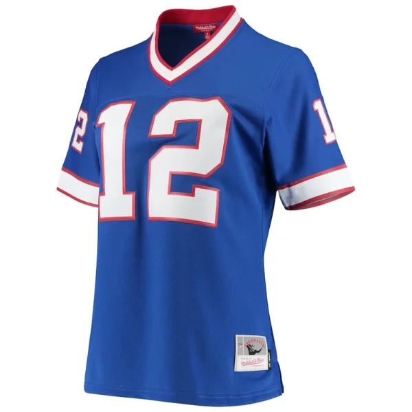 Jim kelly buffalo bills mitchell ness womens 1990 legacy replica jersey Royal M