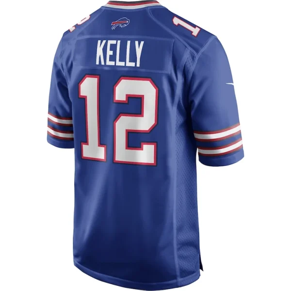 Jim kelly buffalo bills nike game retired player jersey Royal L
