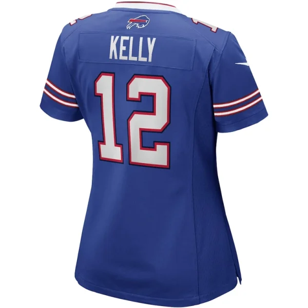 Jim kelly buffalo bills nike womens game retired player jersey Royal L