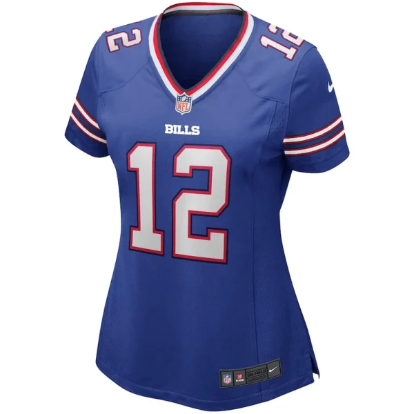 Jim kelly buffalo bills nike womens game retired player jersey Royal M