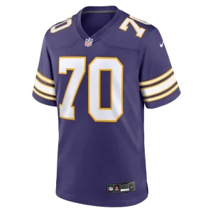 Jim marshall minnesota vikings nike classic retired player jersey Purple M