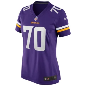 Jim marshall minnesota vikings nike womens game retired player jersey Purple M