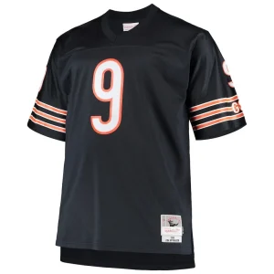 Jim mcmahon chicago bears mitchell ness big tall 1985 retired player replica jersey Navy 3XB