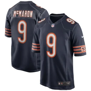 Jim mcmahon chicago bears nike game retired player jersey Navy