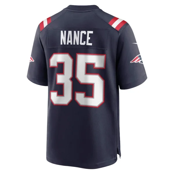Jim nance new england patriots nike retired player jersey Navy L