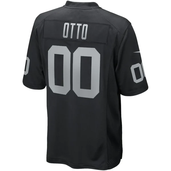 Jim otto las vegas raiders nike game retired player jersey Black L