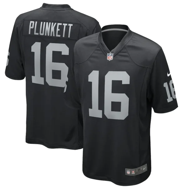 Jim plunkett las vegas raiders nike game retired player jersey Black