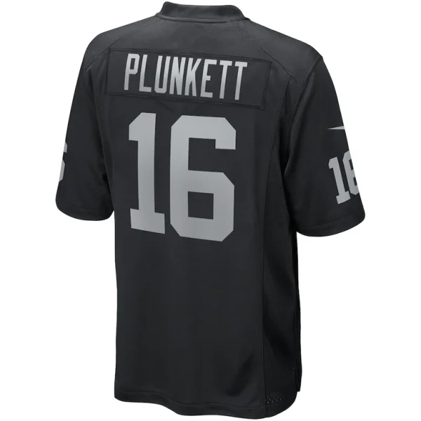 Jim plunkett las vegas raiders nike game retired player jersey Black L