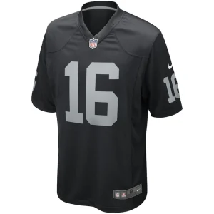Jim plunkett las vegas raiders nike game retired player jersey Black M