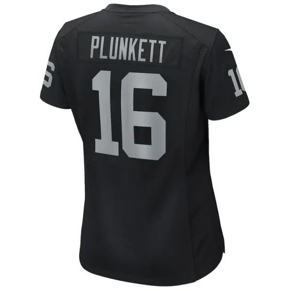 Jim plunkett las vegas raiders nike womens game retired player jersey Black L