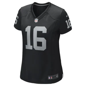 Jim plunkett las vegas raiders nike womens game retired player jersey Black M