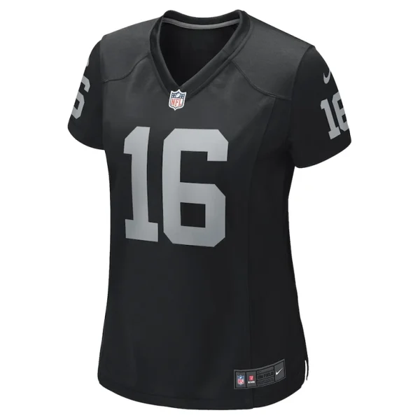 Jim plunkett las vegas raiders nike womens game retired player jersey Black M