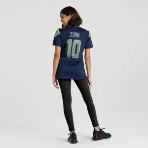Jim zorn seattle seahawks nike womens game retired player jersey College navy 2XL