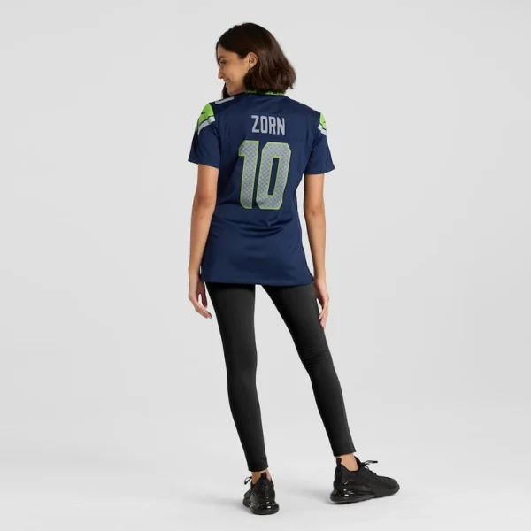 Jim zorn seattle seahawks nike womens game retired player jersey College navy 2XL