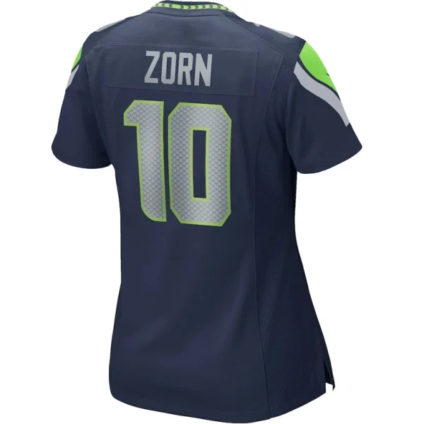 Jim zorn seattle seahawks nike womens game retired player jersey College navy L