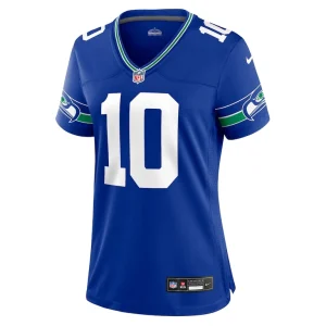 Jim zorn seattle seahawks nike womens throwback retired player game jersey Royal M