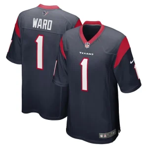 Jimmie ward houston texans nike game player jersey Navy