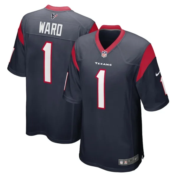 Jimmie ward houston texans nike game player jersey Navy