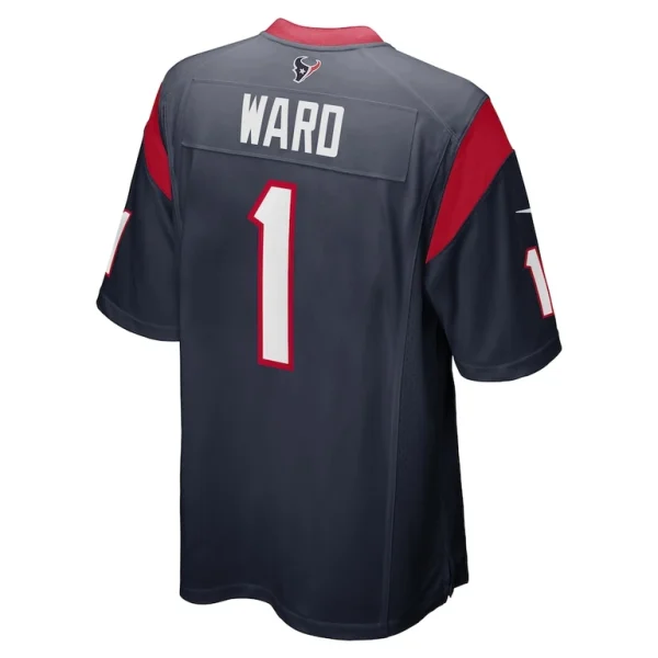 Jimmie ward houston texans nike game player jersey Navy L