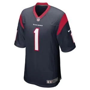 Jimmie ward houston texans nike game player jersey Navy M