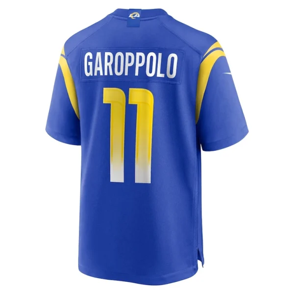 Jimmy garoppolo los angeles rams nike game jersey Royal L