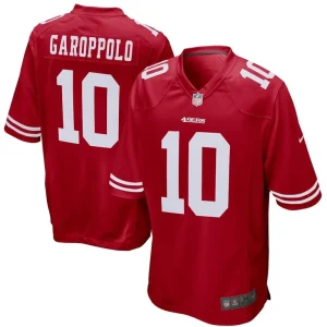 Jimmy garoppolo san francisco 49ers nike youth game jersey Scarlet