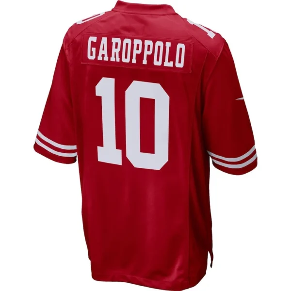 Jimmy garoppolo san francisco 49ers nike youth game jersey Scarlet Yth L