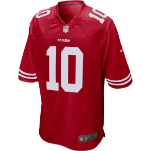 Jimmy garoppolo san francisco 49ers nike youth game jersey Scarlet Yth M