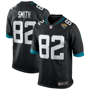 Jimmy smith jacksonville jaguars nike game retired player jersey Black