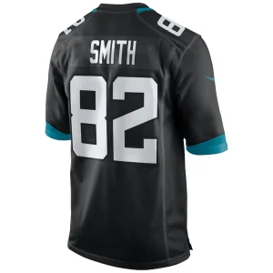 Jimmy smith jacksonville jaguars nike game retired player jersey Black L