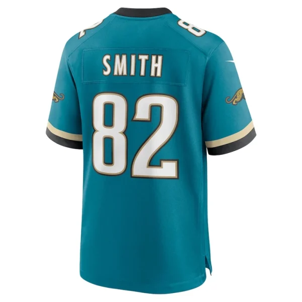 Jimmy smith jacksonville jaguars nike prowler throwback retired player game jersey Teal L
