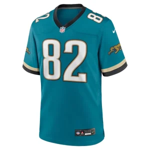 Jimmy smith jacksonville jaguars nike prowler throwback retired player game jersey Teal M