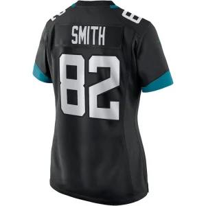 Jimmy smith jacksonville jaguars nike womens game retired player jersey Black L