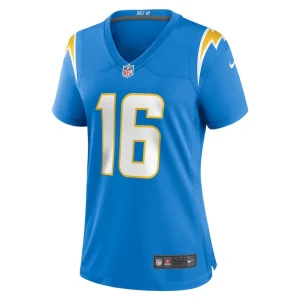 Jk scott los angeles chargers nike womens game jersey Powder blue M