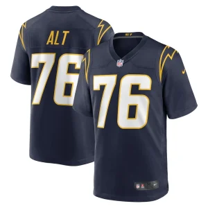 Joe alt los angeles chargers nike player game jersey Navy