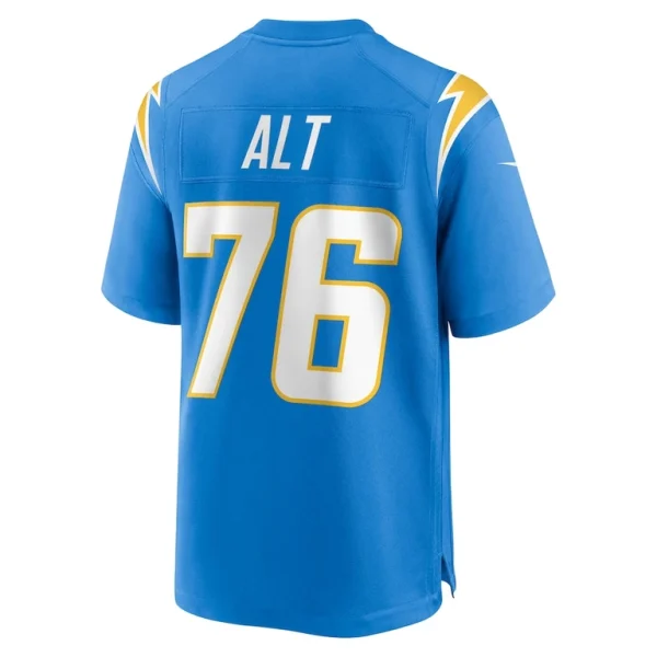 Joe alt los angeles chargers nike player game jersey Powder blue L