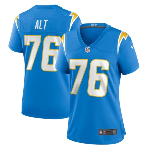 Joe alt los angeles chargers nike womens game jersey Powder blue