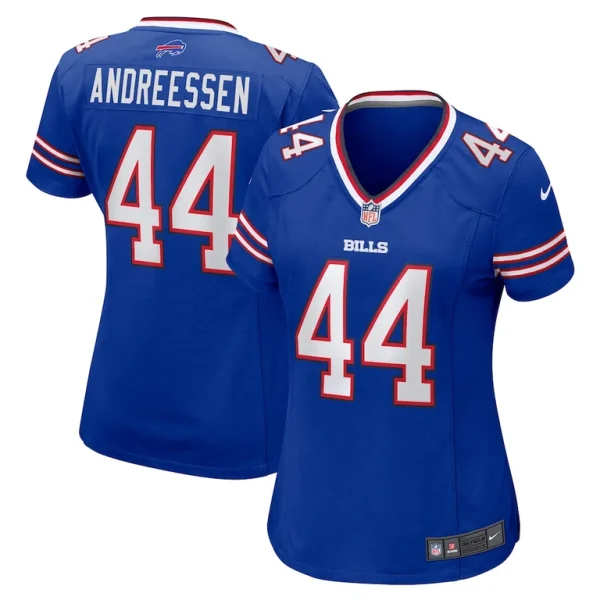 Joe andreessen buffalo bills nike womens game jersey Royal