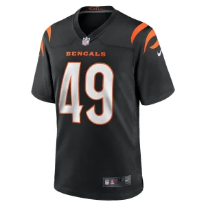 Joe bachie cincinnati bengals nike game jersey Black M