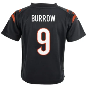 Joe burrow cincinnati bengals nike infant game jersey Black 24 MO