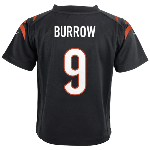 Joe burrow cincinnati bengals nike infant game jersey Black 24 MO