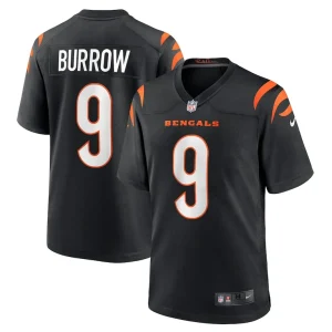 Joe burrow cincinnati bengals nike player game jersey Black