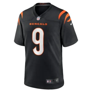 Joe burrow cincinnati bengals nike player game jersey Black M