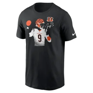 Joe burrow cincinnati bengals nike player graphic t shirt Black M